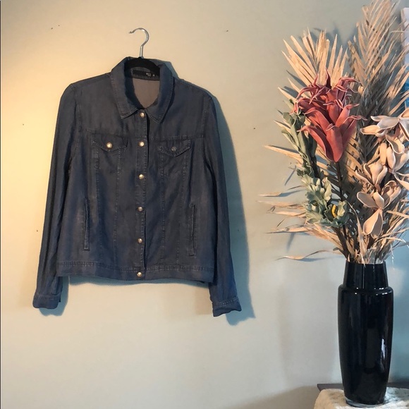 MAX Jeans Jean Shirt - Picture 1 of 6